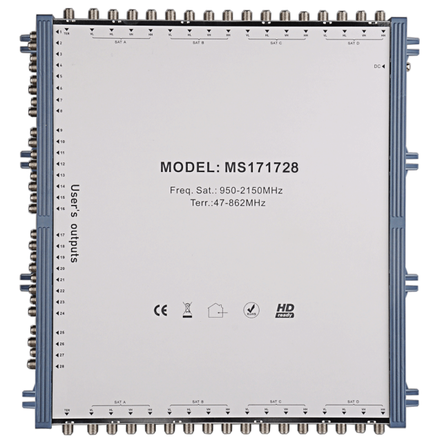 Cascade Satellite Multiswitch MS171728